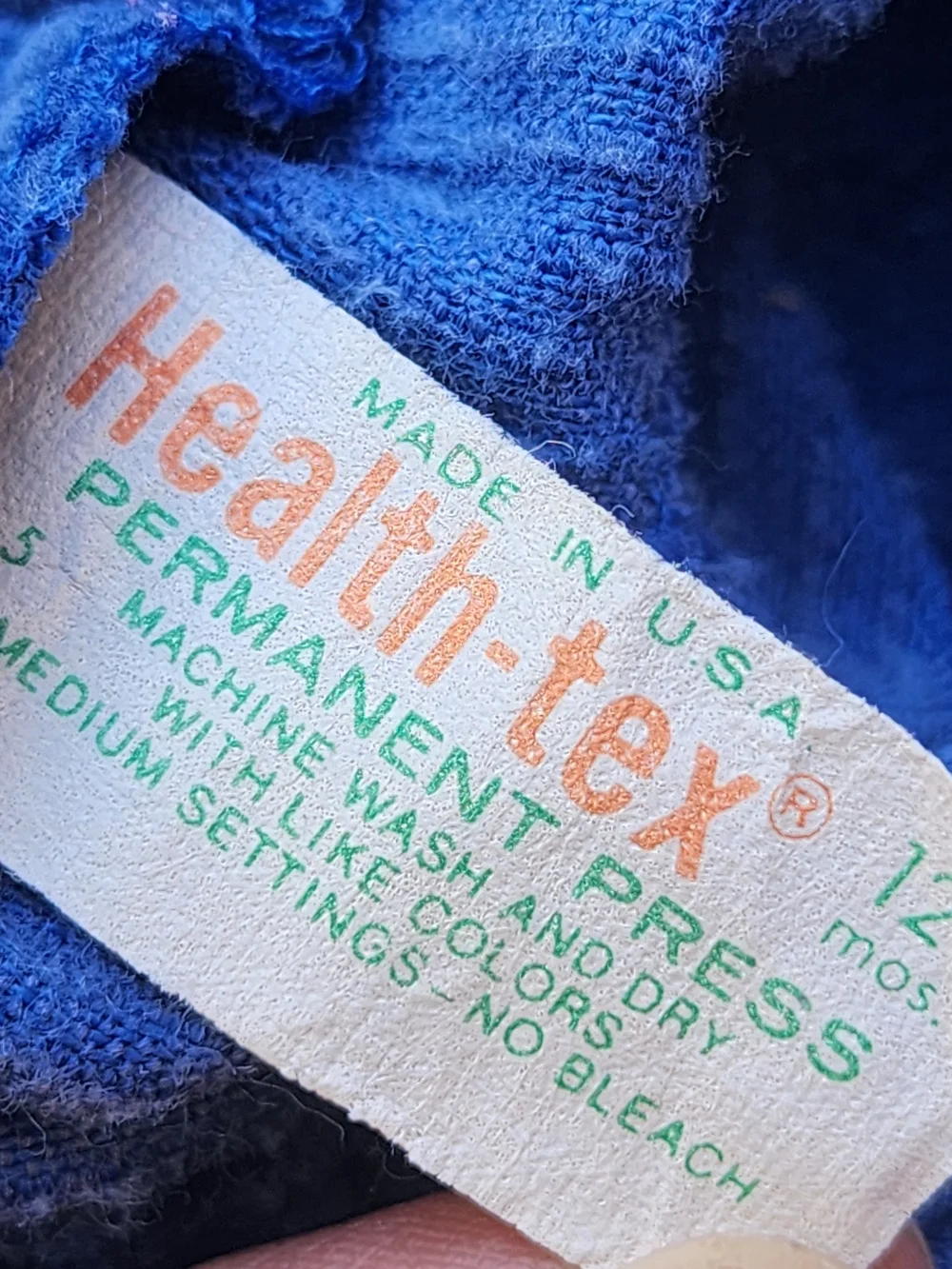 Vintage Health-tex Blue Corduroy Kids Overalls Arrow Appliqués Embroidery, 12M‎